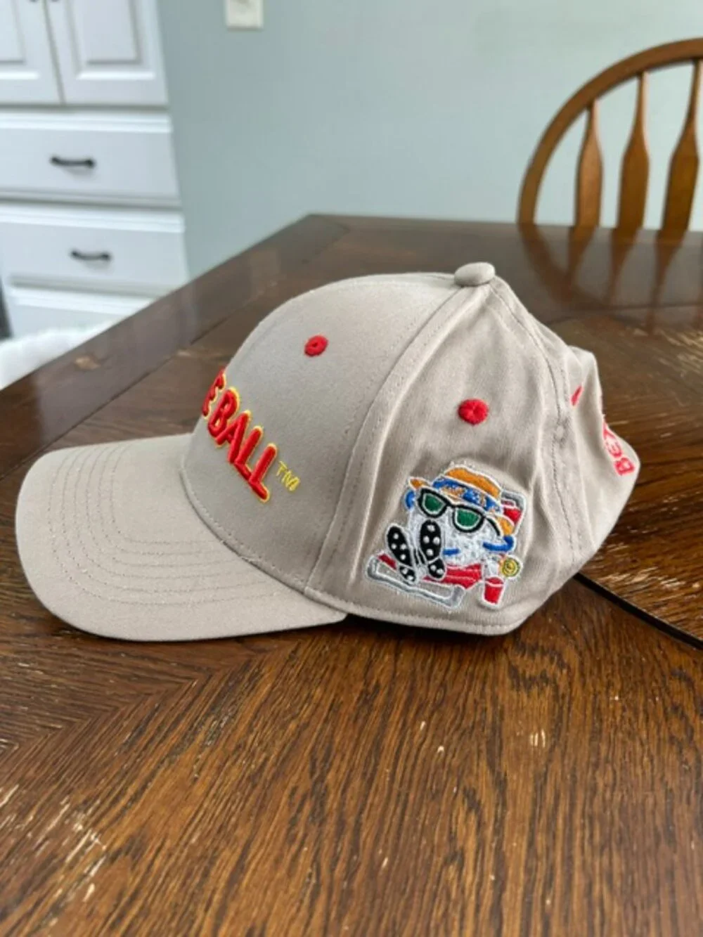 BE THE BALL Golf Cap with adjustable strap - $19